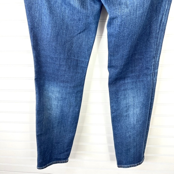 Madewell Jeans Women's Skinny Skinny Stretch Mid Rise Distressed Blue Denim 31 - Picture 9 of 13